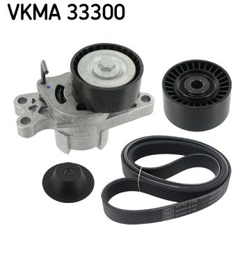 SKF Komplet klinastog rebrastog remena